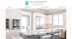 Desktop Screenshot of hollingsworthcabinetry.com